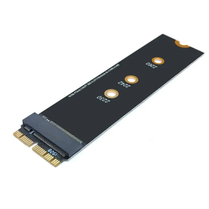 Адаптер M.2 NVME SSD для MacBook Air Pro Retina 2013-2017 NVME/AHCI SSD, Модернизированный комплект для A1465 A1466 A1398 A1502
Адаптер M.2 NVME SSD для MacBook Air Pro Retina 2013-2017 NVME/AHCI SSD, Модернизированный комплект для A1465 A1466 A1398 A1502