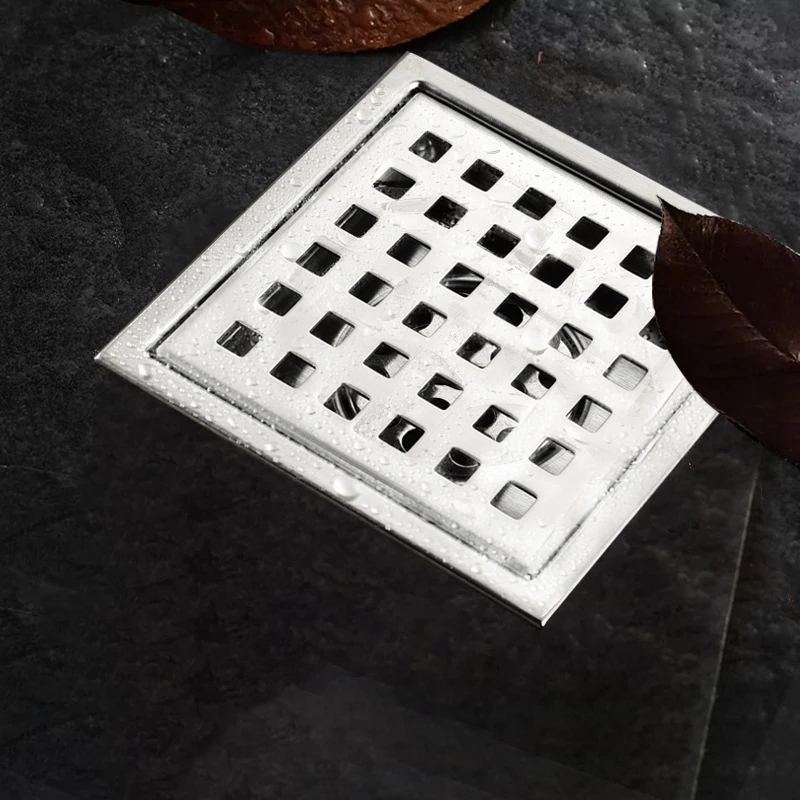 110X110mm Tile Insert Bathroom Shower Floor Drain Large Flow Hair Strainer Anti-Odor Shower Drain
110X110mm Tile Insert Bathroom Shower Floor Drain Large Flow Hair Strainer Anti-Odor Shower Drain