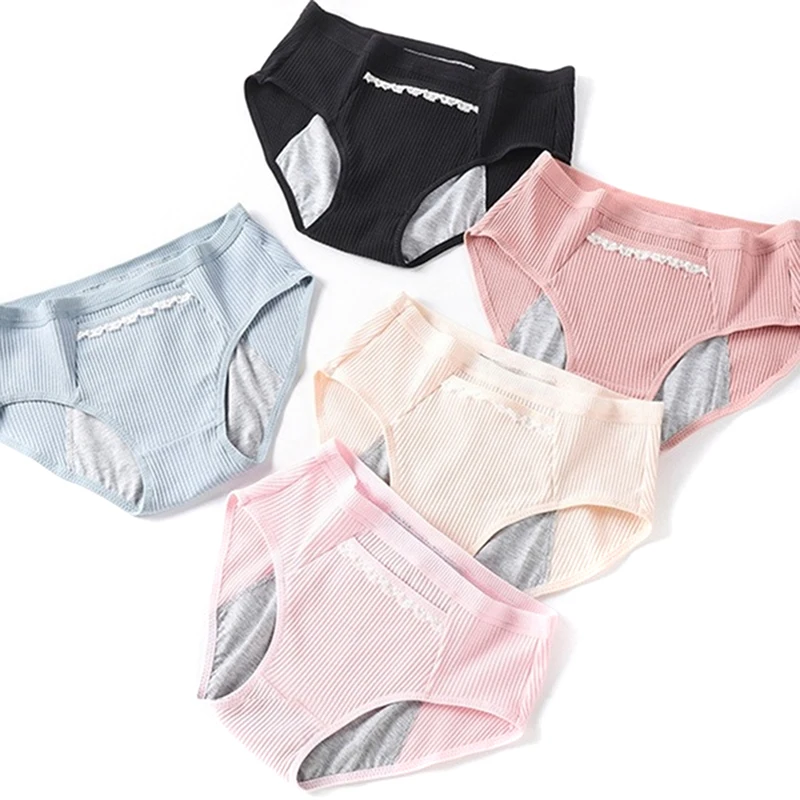 Leak Proof Menstrual Panties Physiological Pants Women Underwear Period Cotton Waterproof Briefs Plus Size Female Lingerie
Leak Proof Menstrual Panties Physiological Pants Women Underwear Period Cotton Waterproof Briefs Plus Size Female Lingerie