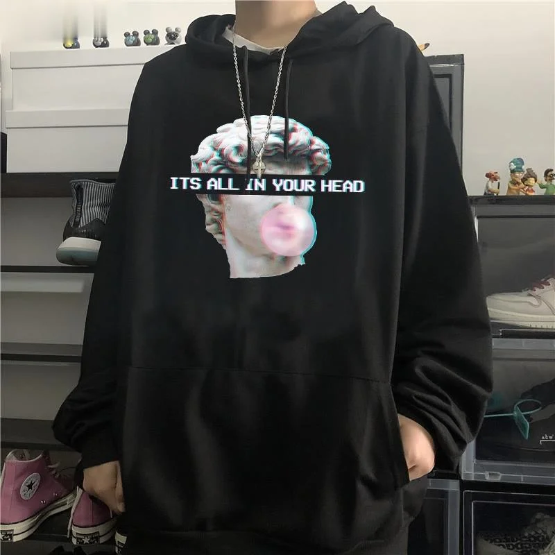 Men's Hoodies Unisex Funny Vaporwave Michelangelo Statue David Print Pullover Casual Sweatshirt Harajuku Hoodies Men Streetwear
Men's Hoodies Unisex Funny Vaporwave Michelangelo Statue David Print Pullover Casual Sweatshirt Harajuku Hoodies Men Streetwear