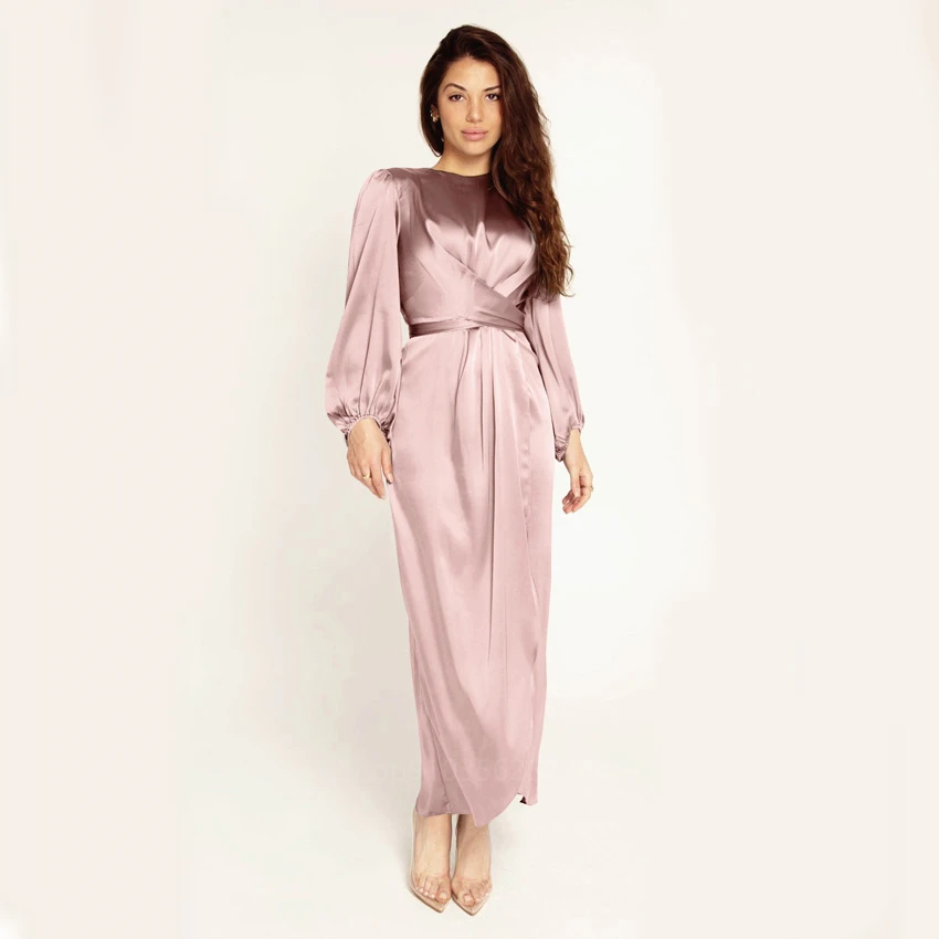 6Colors Muslim Dress Women Abaya Dubai Muslim Fashion Indian Islamic Clothing Elegant Evening Dresses Satin Eid Mubarak Caftan
6Colors Muslim Dress Women Abaya Dubai Muslim Fashion Indian Islamic Clothing Elegant Evening Dresses Satin Eid Mubarak Caftan