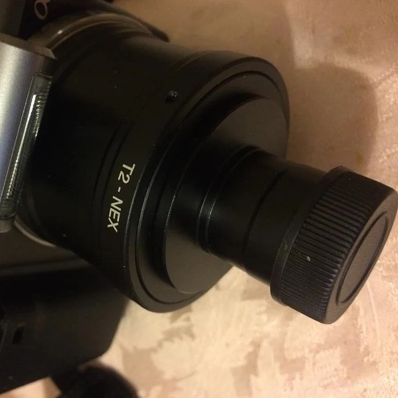 Suitable For Sony T2-Nex T-Ring Adapter Mounting Mini Camera Connection Telescope Microscope Mounting Lens With 0.91Inch Port
Suitable For Sony T2-Nex T-Ring Adapter Mounting Mini Camera Connection Telescope Microscope Mounting Lens With 0.91Inch Port