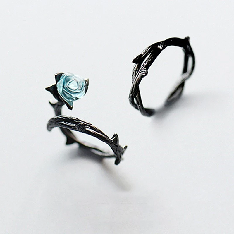 New fashion thorns rose ring for men and women Personality trend simple Opening can be adjusted couple rings Jewelry wholesale
New fashion thorns rose ring for men and women Personality trend simple Opening can be adjusted couple rings Jewelry wholesale