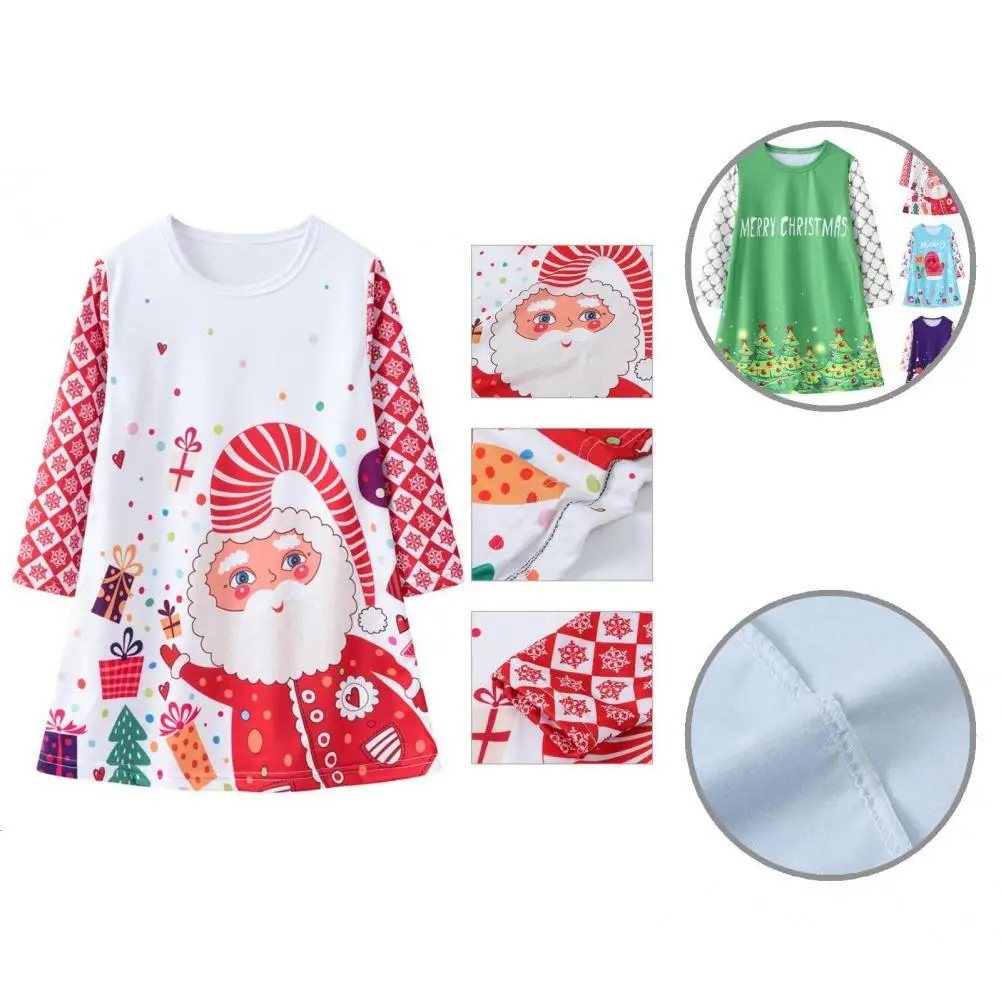 Xmas Dress O-Neck Lightweight 3D Print Gloves Gift Print Girl Xmas Dress Children Dress for Daily Wear
Xmas Dress O-Neck Lightweight 3D Print Gloves Gift Print Girl Xmas Dress Children Dress for Daily Wear