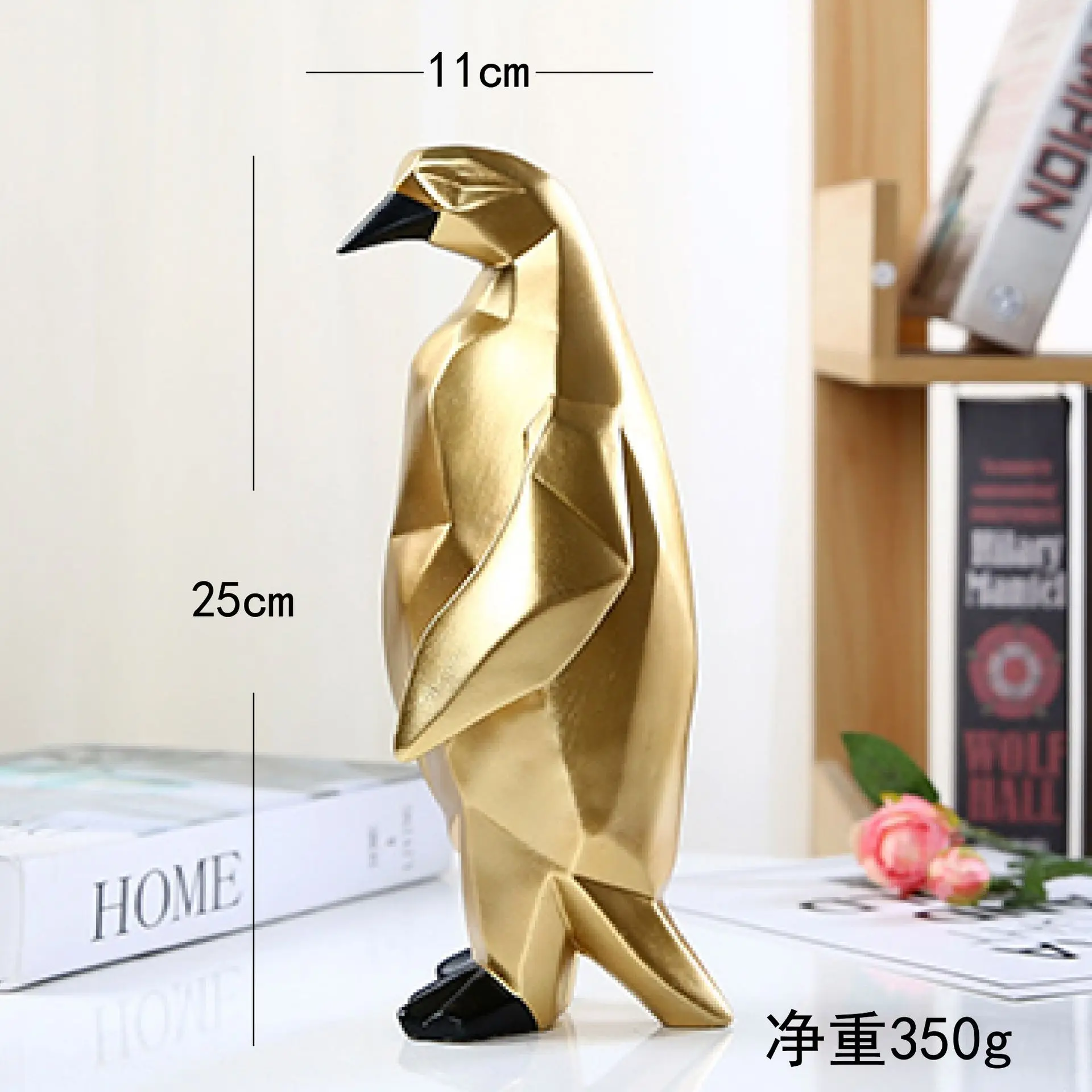 Nordic ornaments Creative resin crafts Geometric decorations of big and small penguin living room home decor
Nordic ornaments Creative resin crafts Geometric decorations of big and small penguin living room home decor