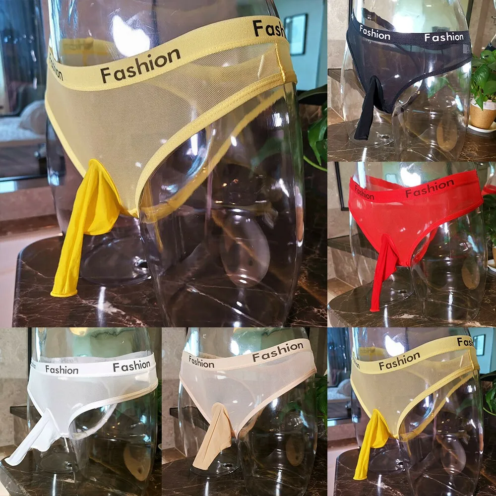 Men Sexy See Through Lace Briefs Underpant Sissy Sheath JJ Open/ Close Underwear Mesh G-String Lingerie Transparent Thongs NEW
Men Sexy See Through Lace Briefs Underpant Sissy Sheath JJ Open/ Close Underwear Mesh G-String Lingerie Transparent Thongs NEW