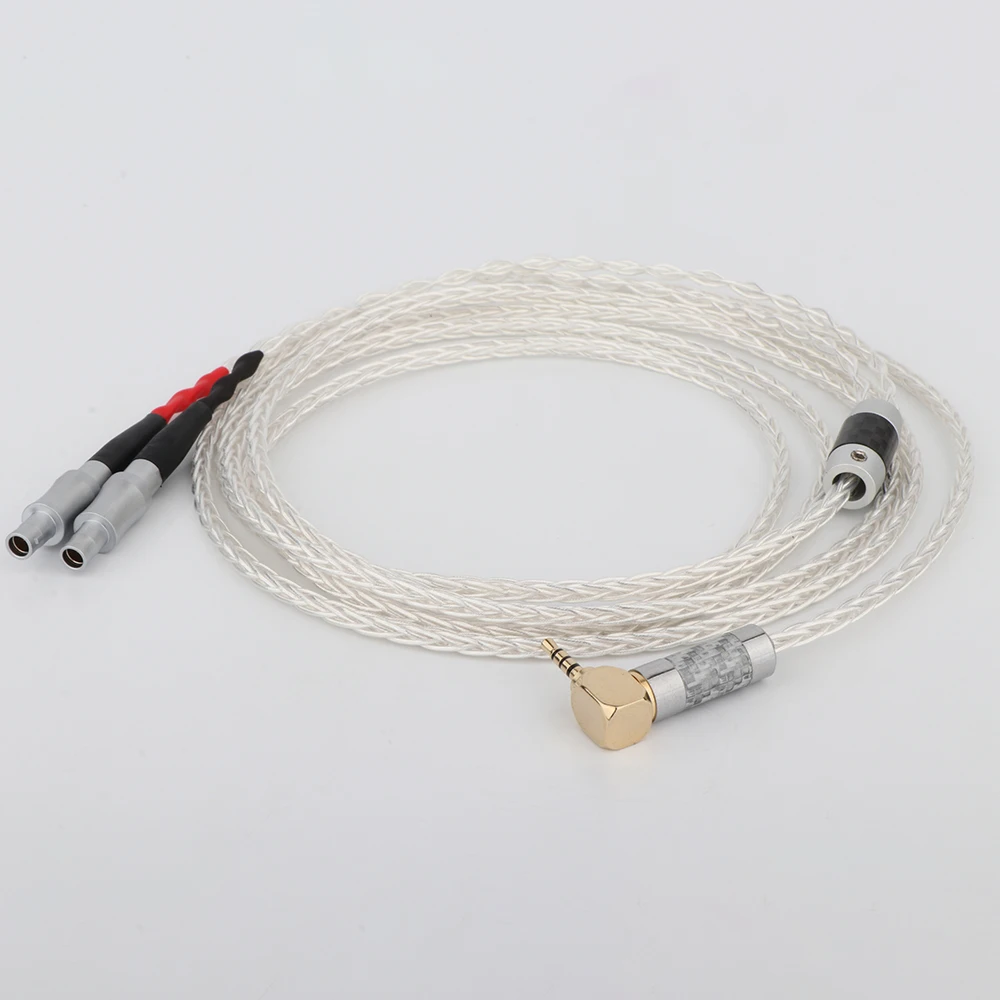 Preffair Hi-End Pure Silver headphone earphone cable angled plug 2.5mm for HD800 HD800s HD820s HD820 Enigma Acoustics
Preffair Hi-End Pure Silver headphone earphone cable angled plug 2.5mm for HD800 HD800s HD820s HD820 Enigma Acoustics