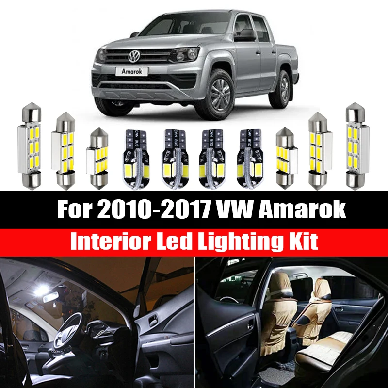 9 шт. Белый светодиодный купол Canbus для салона автомобиля ламсветильник чтения