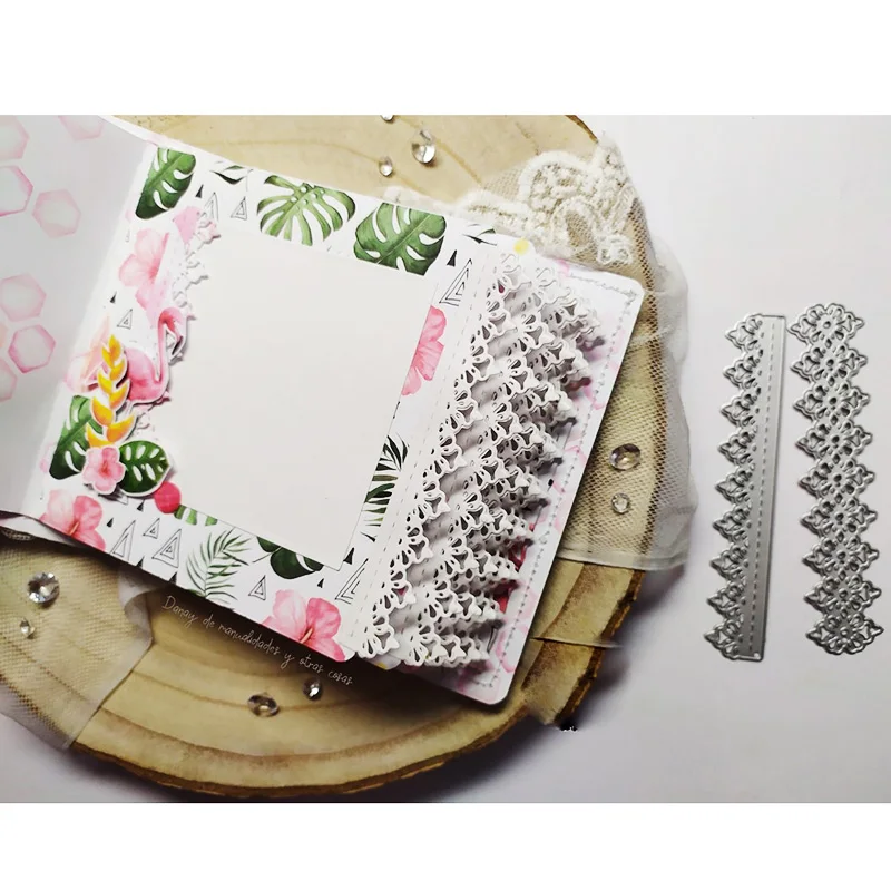 Новые штампы филигранные для резки металла DIY альбом скрапбукинга декоративные