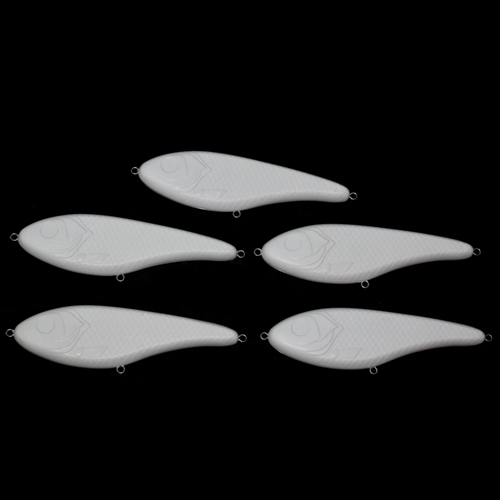 CCLTBA 5pcs/lot 15cm 73g Unpainted Pike Killer Fishing Jerkbait Large Game Musky Hard Plastic Sinking Blank Fishing Bait
CCLTBA 5pcs/lot 15cm 73g Unpainted Pike Killer Fishing Jerkbait Large Game Musky Hard Plastic Sinking Blank Fishing Bait