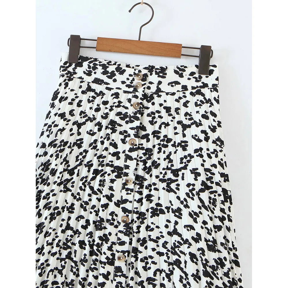 Vintage Sexy Leopard Wrap Skirt Print Chiffon Pleated Skirt Spring Summer Casual Fashion Womens Zipper High Waist Long Skirt
Vintage Sexy Leopard Wrap Skirt Print Chiffon Pleated Skirt Spring Summer Casual Fashion Womens Zipper High Waist Long Skirt