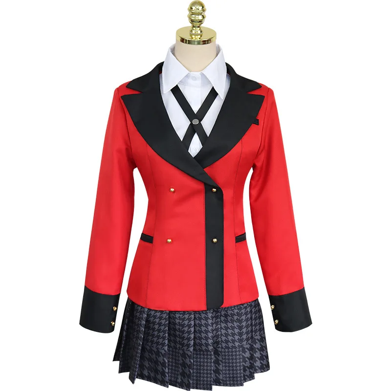 Аниме KAKEGURUI Momobami Kirari костюмы для косплея куртка платье парик Полный комплект для женщин девушек Женская семейная вечевечерние НКА
Аниме KAKEGURUI Momobami Kirari костюмы для косплея куртка платье парик Полный комплект для женщин девушек Женская семейная вечевечерние НКА