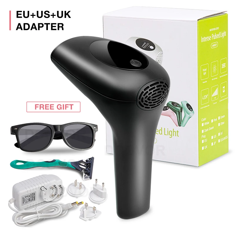 2020 New 999999 Flashes Laser Epilator Painless IPL Photoepilator Hair Removal depiladora Permanent LCD Display Epilator
2020 New 999999 Flashes Laser Epilator Painless IPL Photoepilator Hair Removal depiladora Permanent LCD Display Epilator