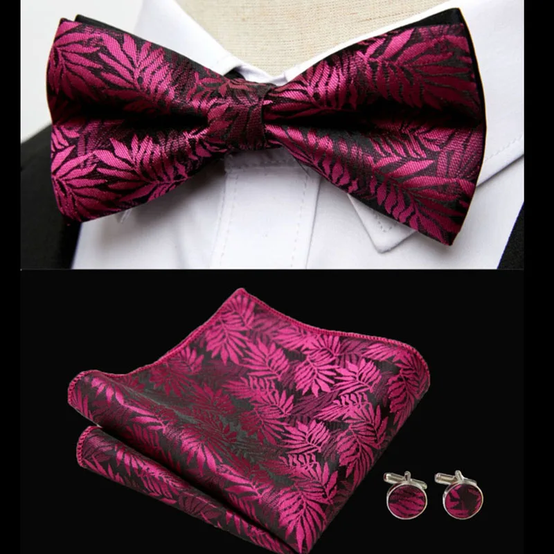 Silk Adult Men's Butterfly Self Bow Tie Classic Rose Pink Coral Bow ties for Men Wedding Hanky CUffinks Set Peach Bow tie
Silk Adult Men's Butterfly Self Bow Tie Classic Rose Pink Coral Bow ties for Men Wedding Hanky CUffinks Set Peach Bow tie