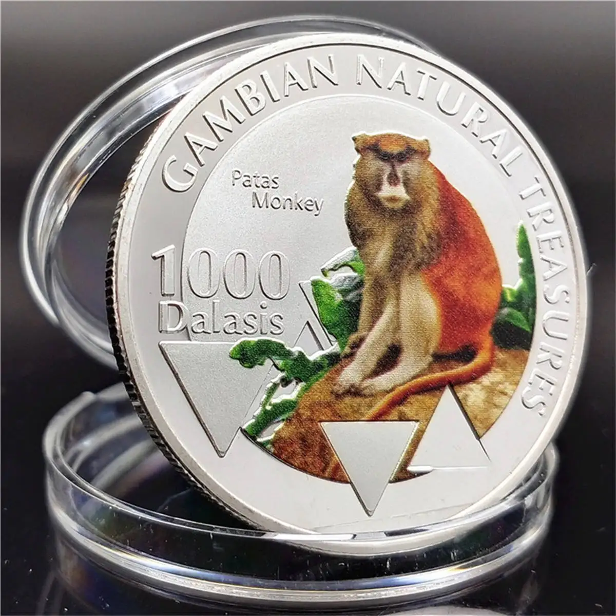 Animal Coin Congo Lucky Red Monkey Ocean Gift Commemorative Coin Medal Silver Coin Crafts Collectibles
Animal Coin Congo Lucky Red Monkey Ocean Gift Commemorative Coin Medal Silver Coin Crafts Collectibles