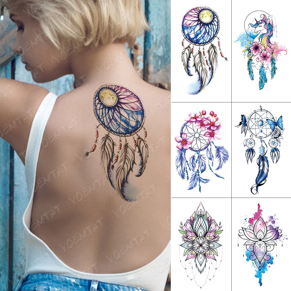 Waterproof Temporary Tattoo Sticker Moon Sun Dreamcatcher Flash Tatto Unicorn Body Art Arm Water Transfer Fake Tatoo Women Wen
Waterproof Temporary Tattoo Sticker Moon Sun Dreamcatcher Flash Tatto Unicorn Body Art Arm Water Transfer Fake Tatoo Women Wen