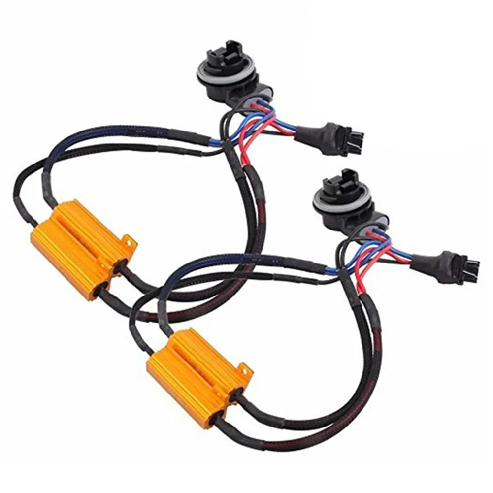1 pair 3157B LED Decoder Fault Eliminator HID Anti-Flicker Error to Remove Light Fault 12V LED Fog Lamp
1 pair 3157B LED Decoder Fault Eliminator HID Anti-Flicker Error to Remove Light Fault 12V LED Fog Lamp