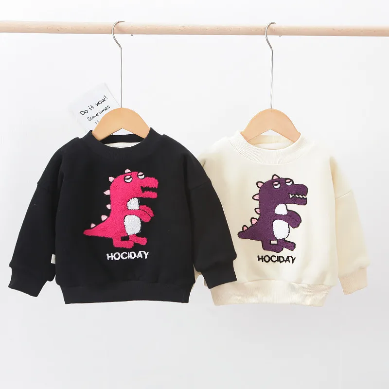 Boys Thicken T-shirt Kids Tees Baby Child Girl Leisure Spring Children Tee Long Sleeve Cartoon Letters Autumn Tops 1-5 Years 
Boys Thicken T-shirt Kids Tees Baby Child Girl Leisure Spring Children Tee Long Sleeve Cartoon Letters Autumn Tops 1-5 Years
