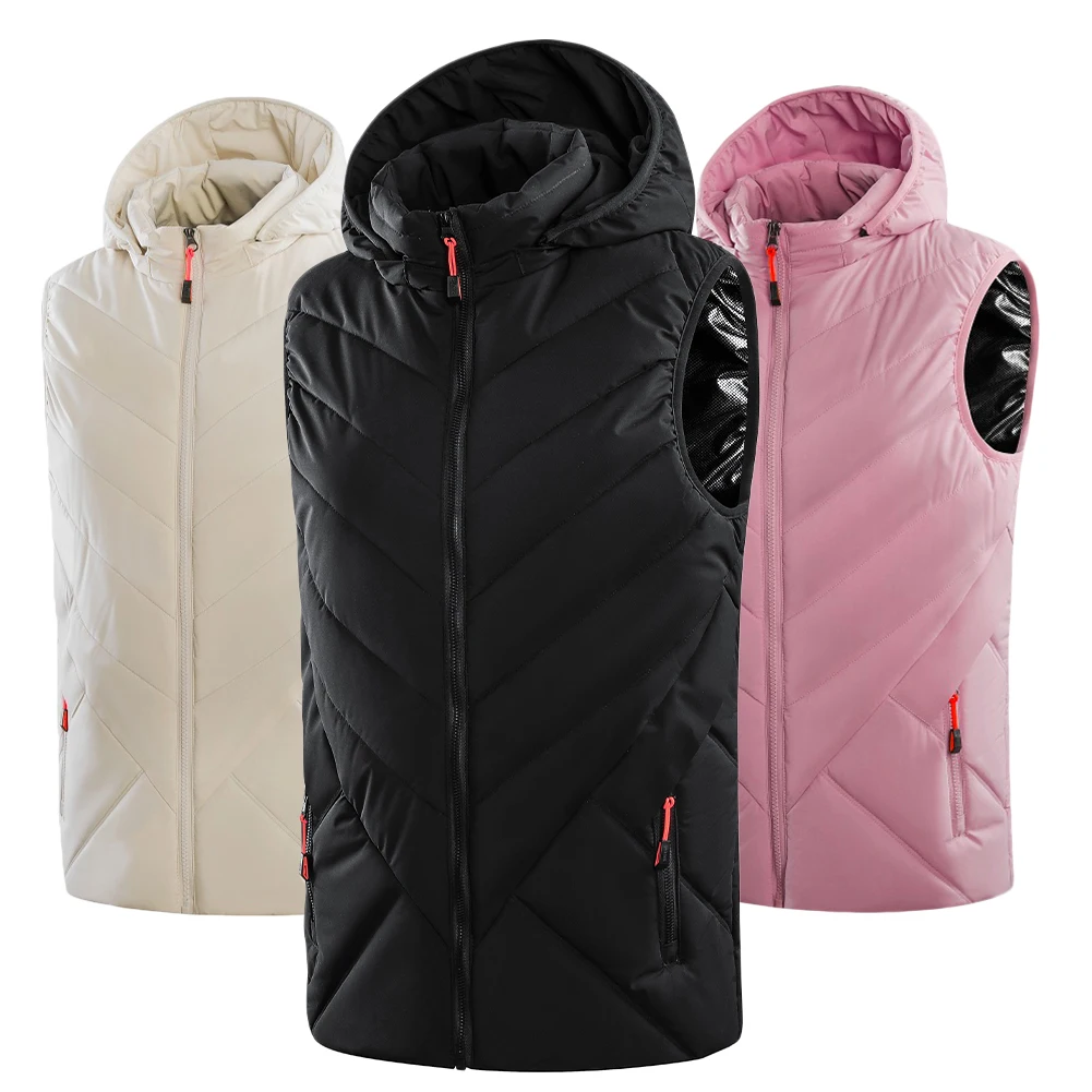 Women's Warm Vest Warm 11 Zone Winter Hooded Ladies Vest Women's winter outdoor warm jacket coat in winter New products in 2021
Women's Warm Vest Warm 11 Zone Winter Hooded Ladies Vest Women's winter outdoor warm jacket coat in winter New products in 2021
