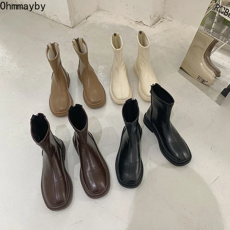 Полусапожки женские кожаные, черные, бежевые, на каблуке Обувь на Плоском Каблуке с замком-молнией см, Осень-зима, 2021
Полусапожки женские кожаные, черные, бежевые, на каблуке Обувь на Плоском Каблуке с замком-молнией см, Осень-зима, 2021