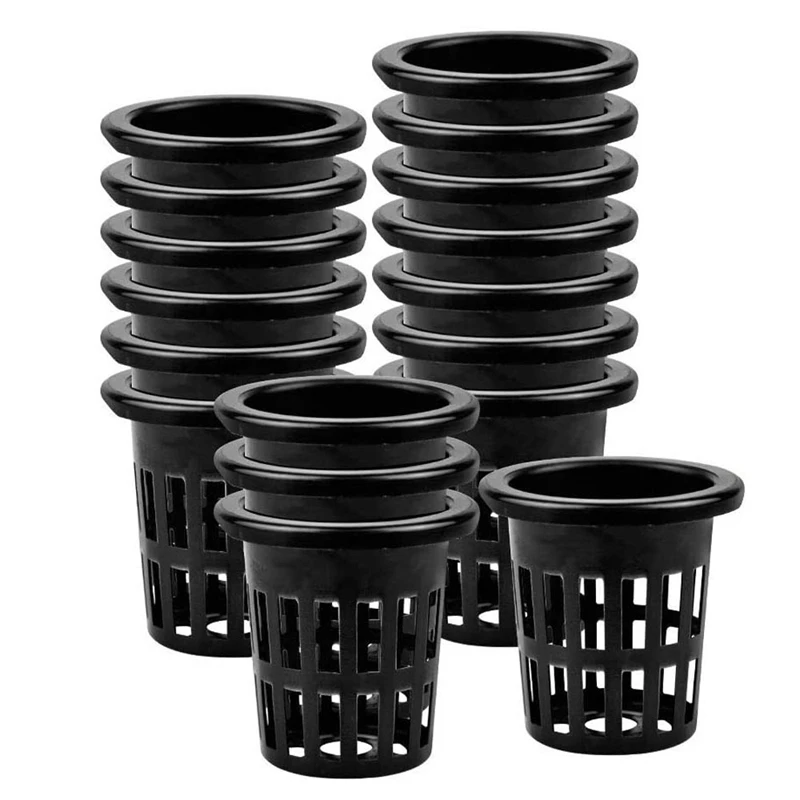 100 Pack 1.96 Inch Net Cups Slotted Mesh Wide Lip Filter Plant Net Pot Bucket Basket for Hydroponics Aquaponics Orchids
100 Pack 1.96 Inch Net Cups Slotted Mesh Wide Lip Filter Plant Net Pot Bucket Basket for Hydroponics Aquaponics Orchids