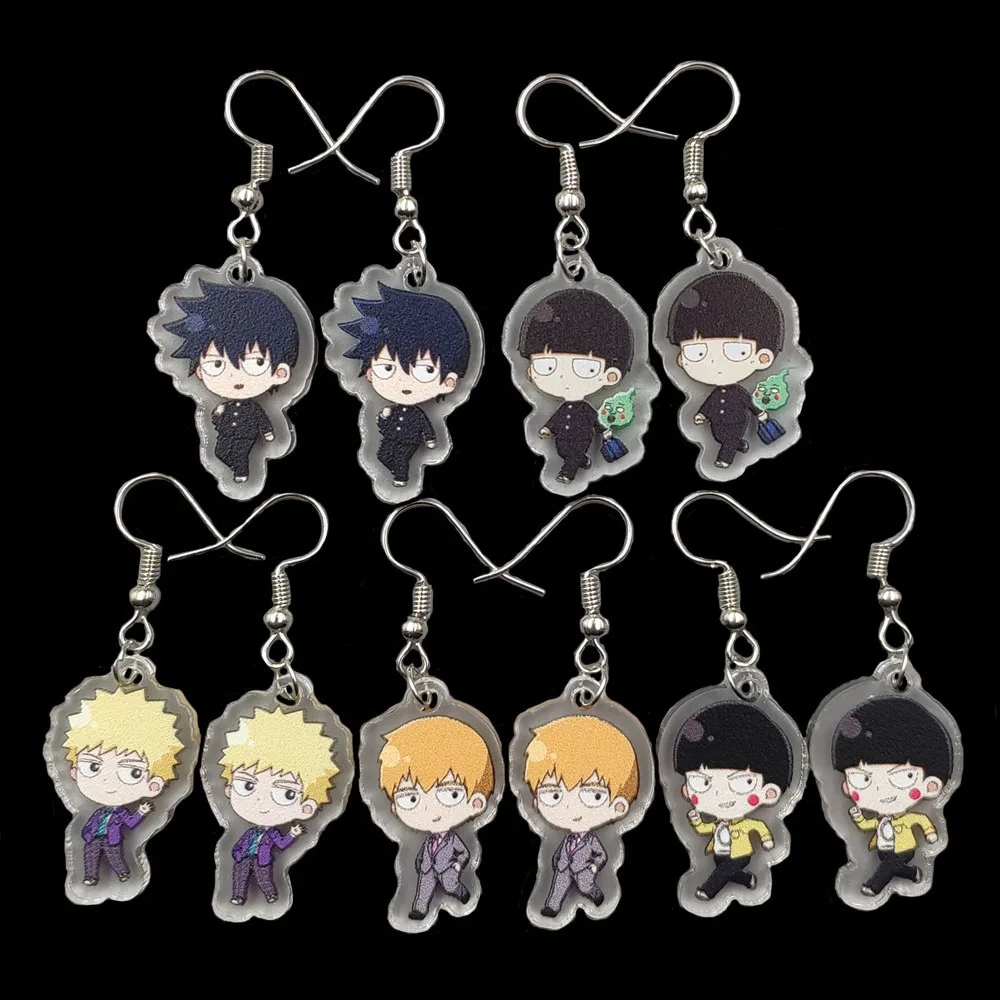 5 Pairs 1 Set Acrylic Hot Anime Cartoon Mob Psycho 100 Mobu Saiko Hyaku Drop Earrings Ear Pendants Cosplay Jewelry Gift
5 Pairs 1 Set Acrylic Hot Anime Cartoon Mob Psycho 100 Mobu Saiko Hyaku Drop Earrings Ear Pendants Cosplay Jewelry Gift