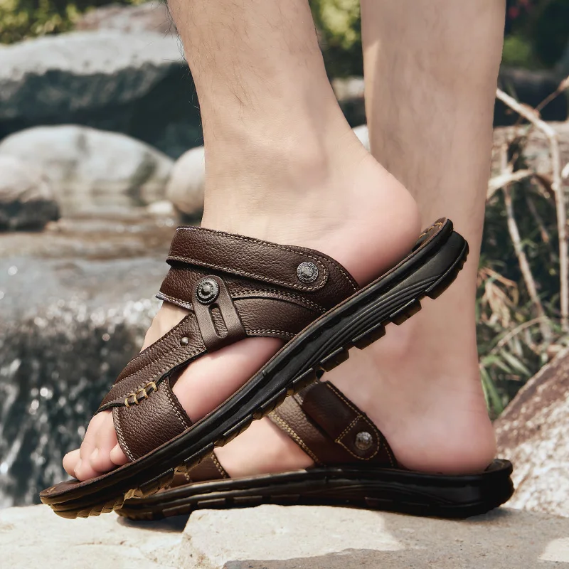 Sandalhas Masculina Mens Sandles Men Casual Sandals Dress Gladiator Summer Sandal Shoe Leather Walking Shoes Big Footwear
Sandalhas Masculina Mens Sandles Men Casual Sandals Dress Gladiator Summer Sandal Shoe Leather Walking Shoes Big Footwear