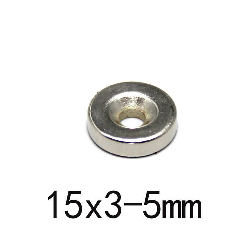 20/50/100pcs Diameter Magnet Round Countersunk Magnets 15x3-5mm Neodymium Disc Magnetic 15*3-5 mm 15X3 mm Hole 5mm
20/50/100pcs Diameter Magnet Round Countersunk Magnets 15x3-5mm Neodymium Disc Magnetic 15*3-5 mm 15X3 mm Hole 5mm