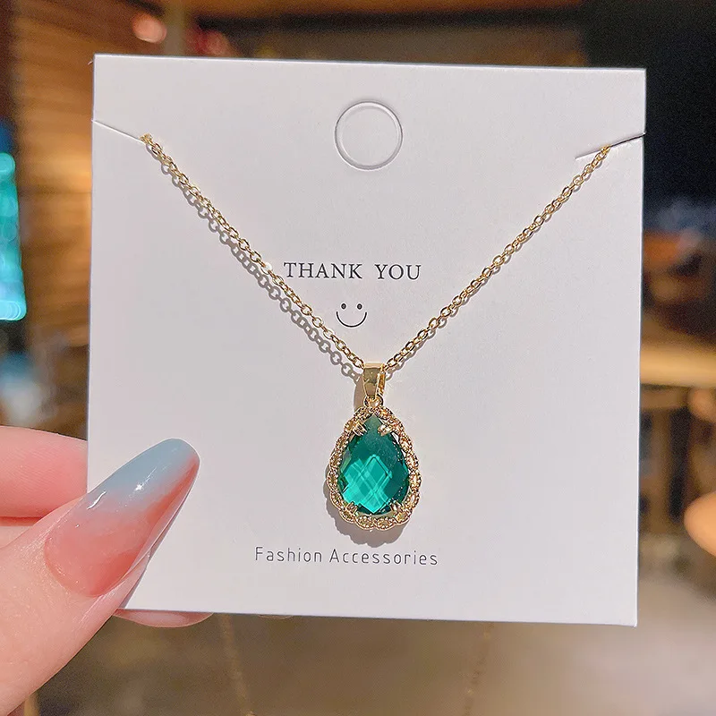 2021 New Vintage Water Drop Pendant Necklace For Women Stainless Steel Gold Color Rhinestone Choker Necklace Girls Jewelry Gifts
2021 New Vintage Water Drop Pendant Necklace For Women Stainless Steel Gold Color Rhinestone Choker Necklace Girls Jewelry Gifts