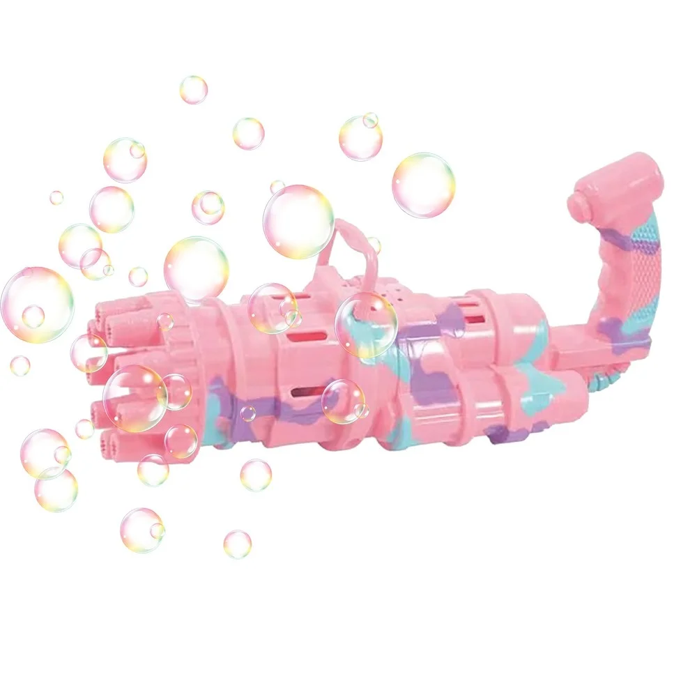 Gatling Bubble Gun Electric Bubble Machine Nine Hole Huge Quantity Automatic Bubble Machine Outdoor Toys for Children
Gatling Bubble Gun Electric Bubble Machine Nine Hole Huge Quantity Automatic Bubble Machine Outdoor Toys for Children