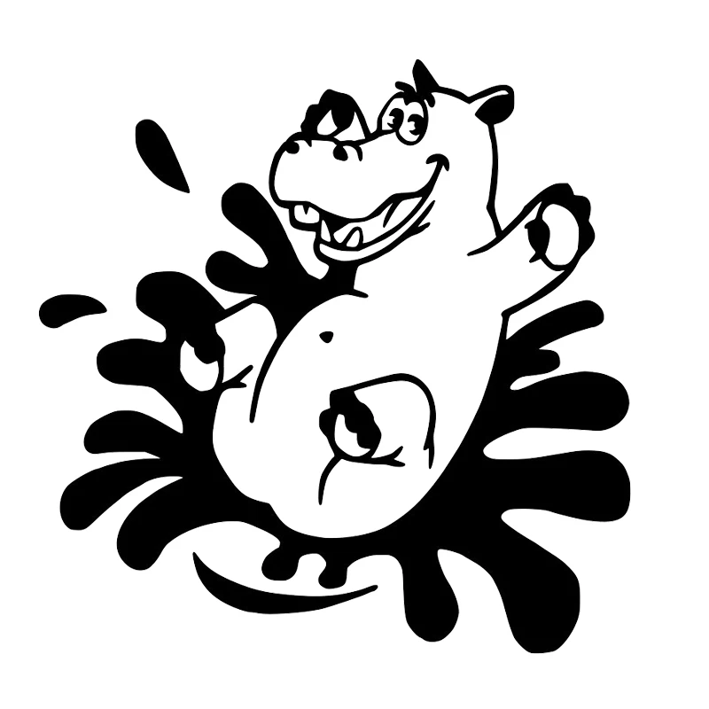 15*15cm Hippopotamus Hippo Vinyl Decal Sticker Funny Car Window Bumper Novelty JDM Drift Vinyl Decal Sticker
15*15cm Hippopotamus Hippo Vinyl Decal Sticker Funny Car Window Bumper Novelty JDM Drift Vinyl Decal Sticker