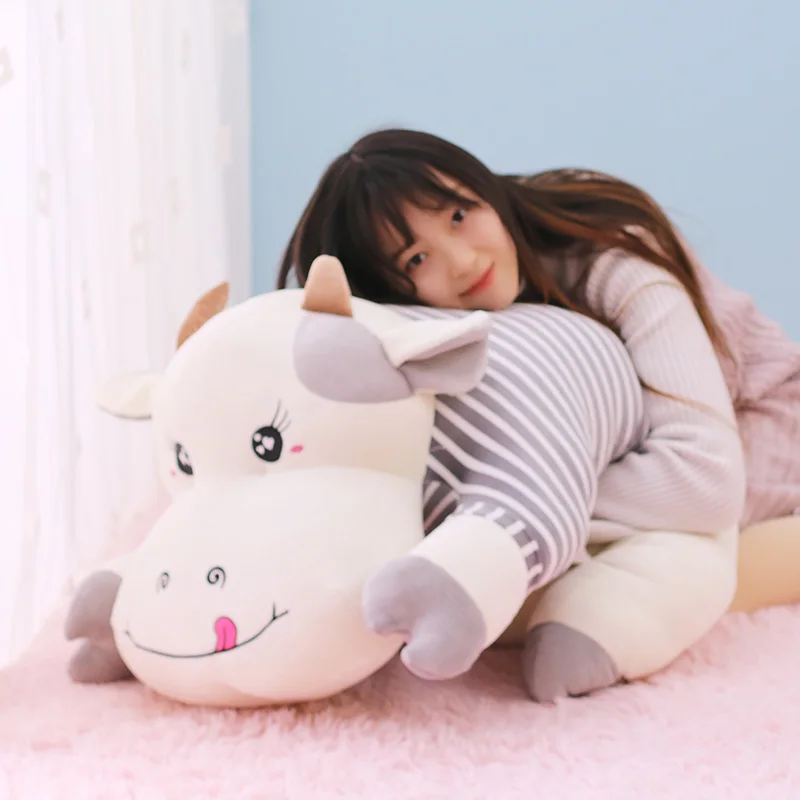 New Cute Giant Cows Plush Toy Soft Cattle Stuffed Animal Toys Cartoon Cow Pillow Cushion Kids Girls Children Birthday Present
New Cute Giant Cows Plush Toy Soft Cattle Stuffed Animal Toys Cartoon Cow Pillow Cushion Kids Girls Children Birthday Present