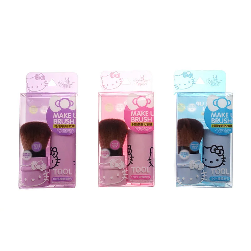 Hello retractable makeup brushes portable honey powder blush cosmetic tool mini pincel maquiagem hello make up brush brochas
Hello retractable makeup brushes portable honey powder blush cosmetic tool mini pincel maquiagem hello make up brush brochas