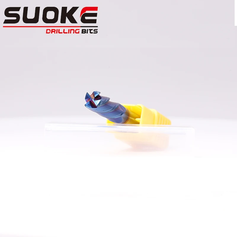 SUOKE 12R0.5 12R1 L75MM HRC65 End Mill Blue Nano Coating Cutting End Mills Solid Hardened CNC Milling Cutters Lathe Tools
SUOKE 12R0.5 12R1 L75MM HRC65 End Mill Blue Nano Coating Cutting End Mills Solid Hardened CNC Milling Cutters Lathe Tools