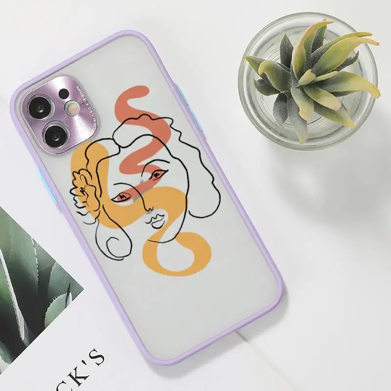 New Funny Art Sketch Phone Case For iPhone 12 11 Mini Pro XR XS Max 7 8 Plus X Matte transparent Purple Back Cover
New Funny Art Sketch Phone Case For iPhone 12 11 Mini Pro XR XS Max 7 8 Plus X Matte transparent Purple Back Cover