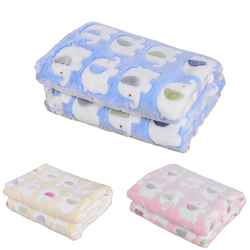 1 PCS Pet Super Soft Blankets Coral Fleece Cute Elephant Prints Dog Pads Portable Sleeping Bed Mat For Small Medium Dog Cat
1 PCS Pet Super Soft Blankets Coral Fleece Cute Elephant Prints Dog Pads Portable Sleeping Bed Mat For Small Medium Dog Cat