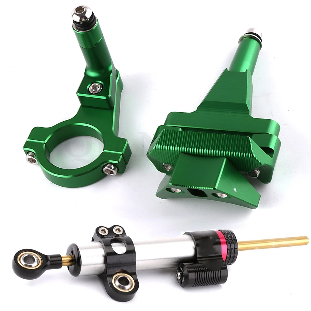 Motorcycle direction hold damper stabilizer titanium ruler buffer code For Ninja400 2018 2019
Motorcycle direction hold damper stabilizer titanium ruler buffer code For Ninja400 2018 2019