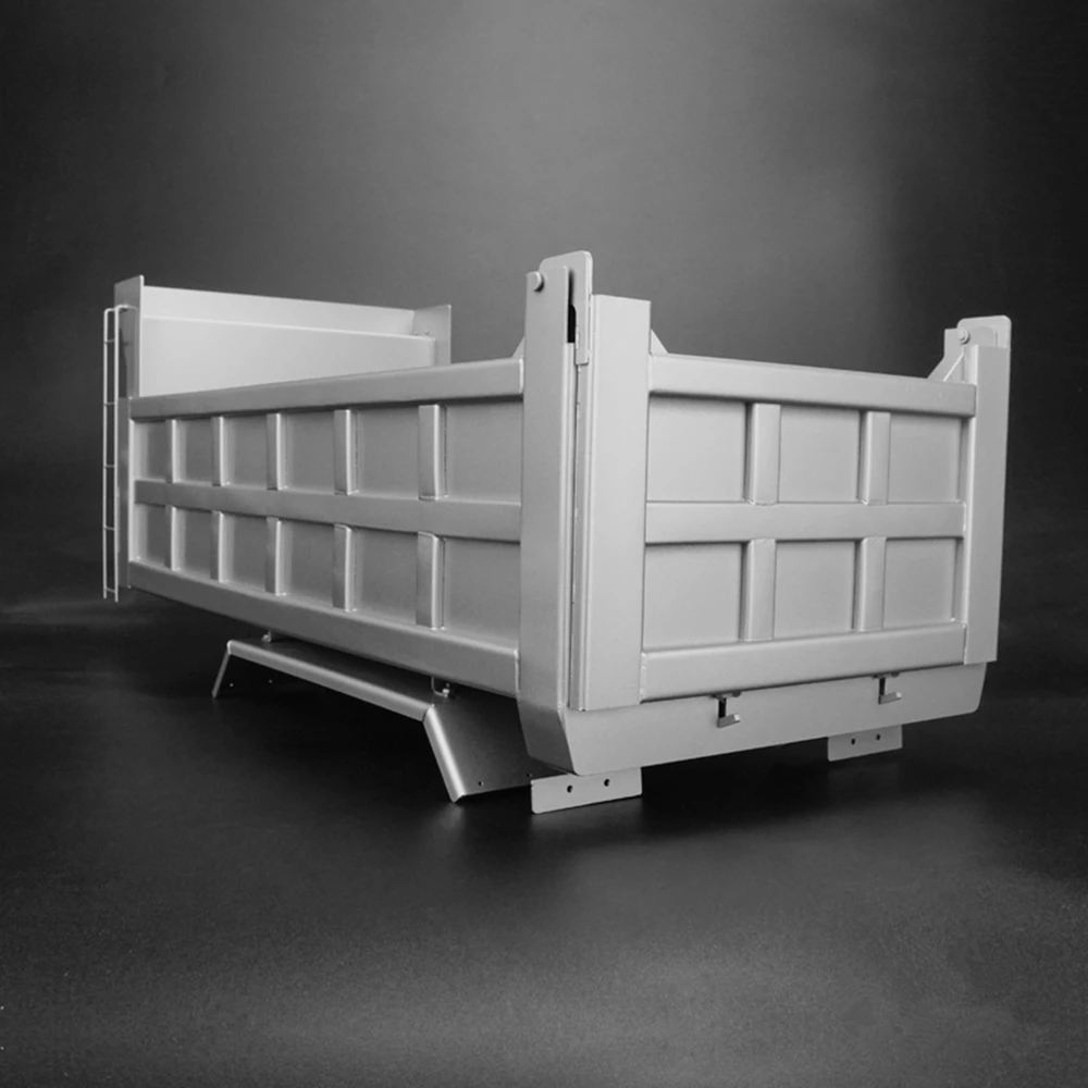 1/14 Rc Truck Hydraulic Dump Truck Body Stainless Steel Square Bucket For Tamiya mud tip Arocs Body Model LESU
1/14 Rc Truck Hydraulic Dump Truck Body Stainless Steel Square Bucket For Tamiya mud tip Arocs Body Model LESU