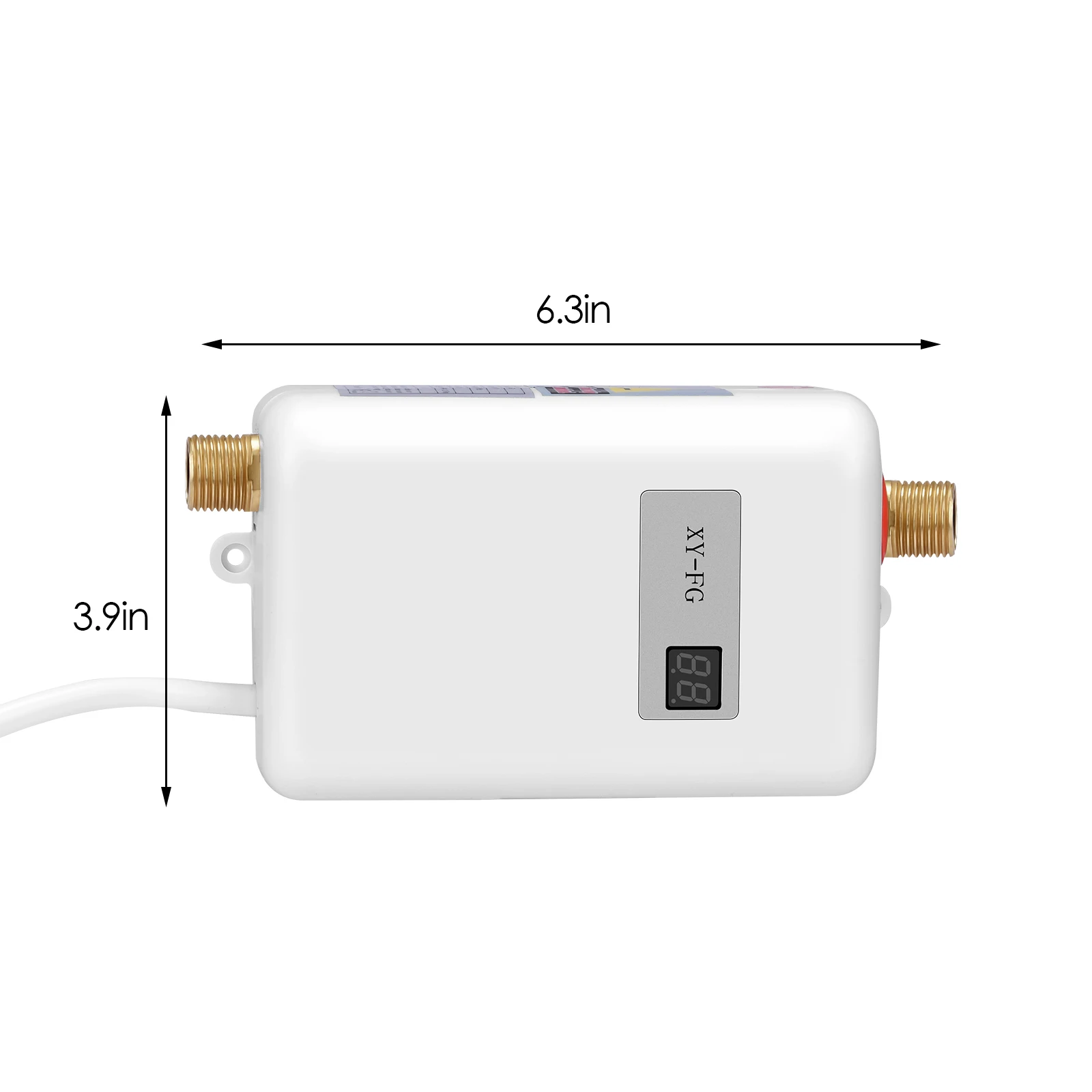 Mini Water Heater 3800W Electric Tankless Instant Hot Water Heater Under Sink Tap Bathroom Kitchen Washing 220V Fast Heating
Mini Water Heater 3800W Electric Tankless Instant Hot Water Heater Under Sink Tap Bathroom Kitchen Washing 220V Fast Heating