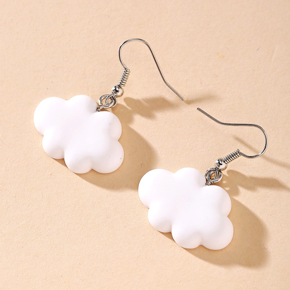 Cute White Cloud Stud Earrings Delicate Clouds for Women Girls Ear Jewelry Gift Wholesale Gifts
Cute White Cloud Stud Earrings Delicate Clouds for Women Girls Ear Jewelry Gift Wholesale Gifts