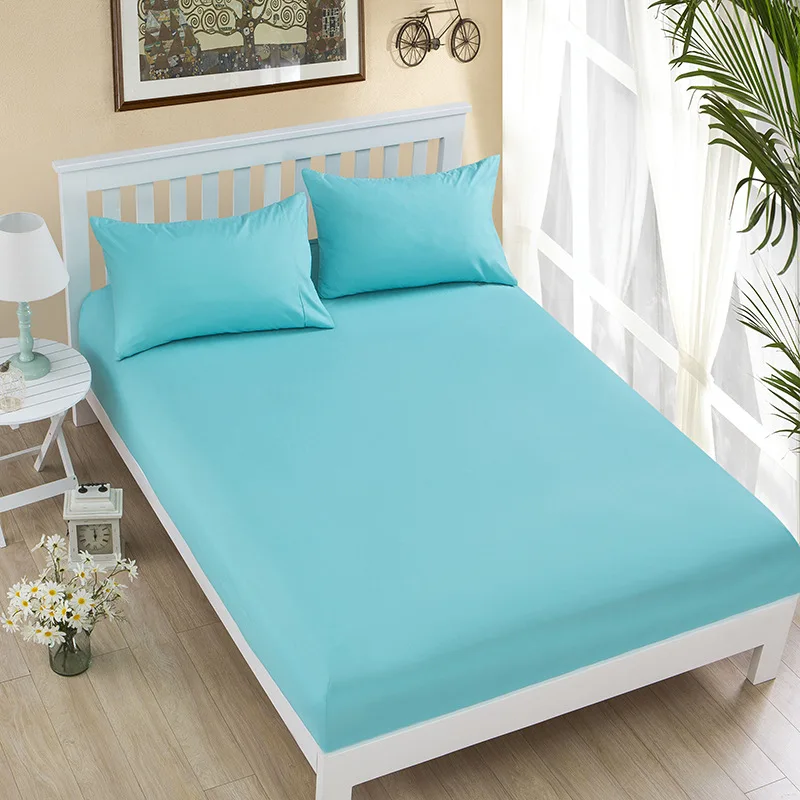 Polyester Mattress Cover Reusable Anti-dirty Anti Mites Mattress Protection Pad Cover Soft Comfortable Bed Cover Fitted Sheets
Polyester Mattress Cover Reusable Anti-dirty Anti Mites Mattress Protection Pad Cover Soft Comfortable Bed Cover Fitted Sheets
