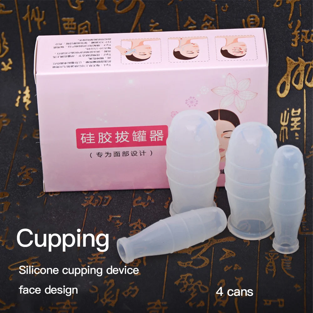 A Set of Four Cans Silicone Suction Cups Cupping Household Health Care Facial Vacuum Cup Negative Pressure Cupping Sell Well
A Set of Four Cans Silicone Suction Cups Cupping Household Health Care Facial Vacuum Cup Negative Pressure Cupping Sell Well