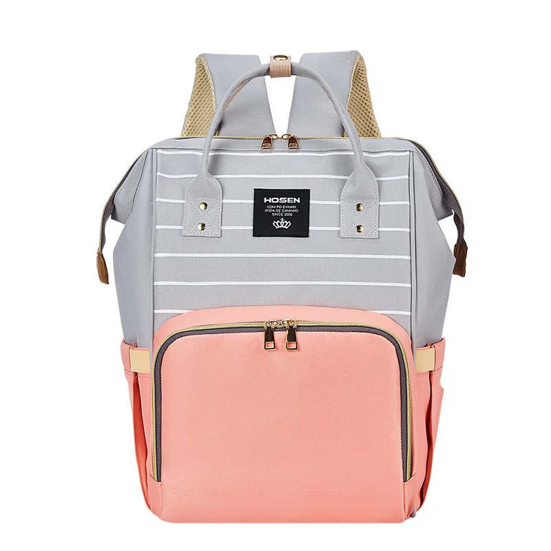 Large Capacity Striped Nappy Backpack Bag Mummy Diaper Bags Mom Baby Multi-function Waterproof Outdoor Travel Maternity Bag
Large Capacity Striped Nappy Backpack Bag Mummy Diaper Bags Mom Baby Multi-function Waterproof Outdoor Travel Maternity Bag