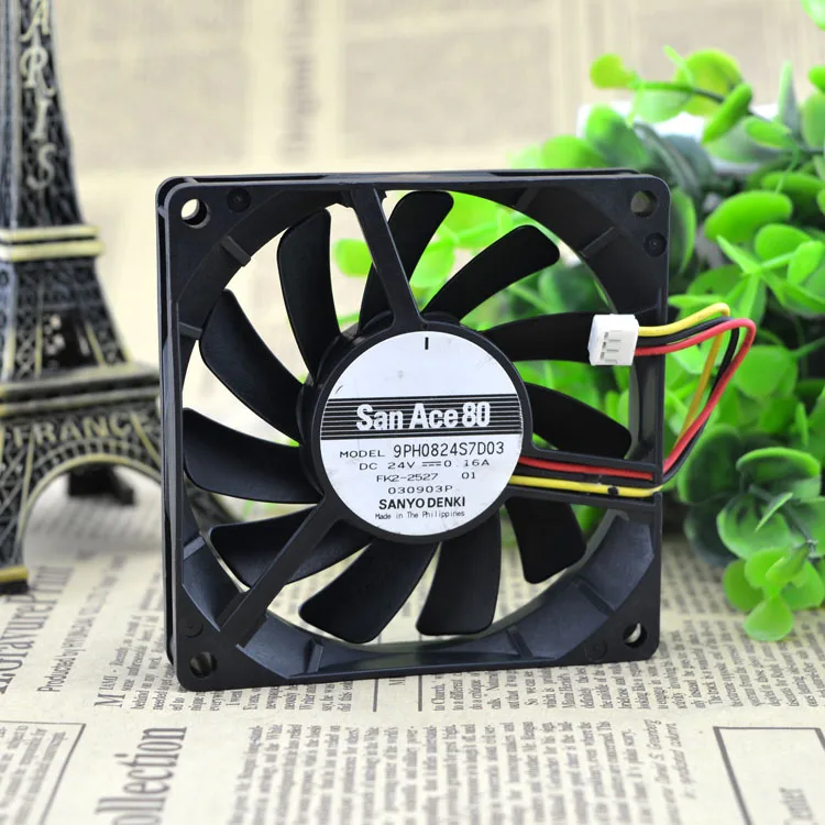 NEW 9PH0824S7D03 8015 8cm 24v 0.16A Motor protection cooling
NEW 9PH0824S7D03 8015 8cm 24v 0.16A Motor protection cooling