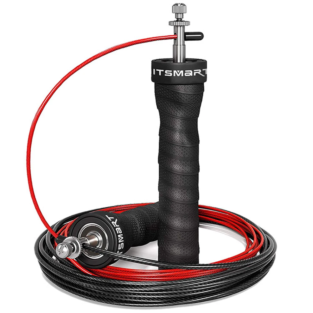 Extra Weight Ball-Bearing Skipping Rope Tangle-Free With Two Interchanging Jump Rope(9.8ft) For Speed Training Workout Jump Rope
Extra Weight Ball-Bearing Skipping Rope Tangle-Free With Two Interchanging Jump Rope(9.8ft) For Speed Training Workout Jump Rope