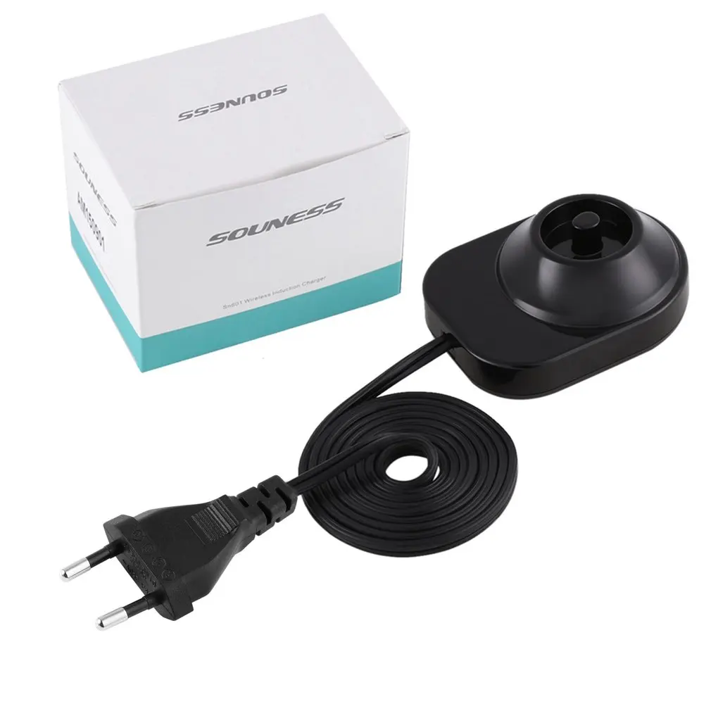 SOUNESS White & Black Plastic Men And Women Oral Clean Electric Toothbrush Waterproof Wireless Induction Charger SN601
SOUNESS White & Black Plastic Men And Women Oral Clean Electric Toothbrush Waterproof Wireless Induction Charger SN601