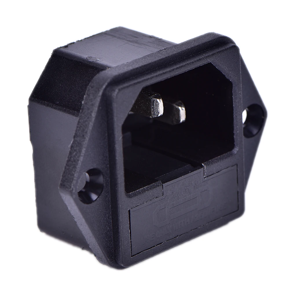 AC AC-03 Power Socket With Safety Fuse Holder Socket Connectors 10A 250V 
AC AC-03 Power Socket With Safety Fuse Holder Socket Connectors 10A 250V