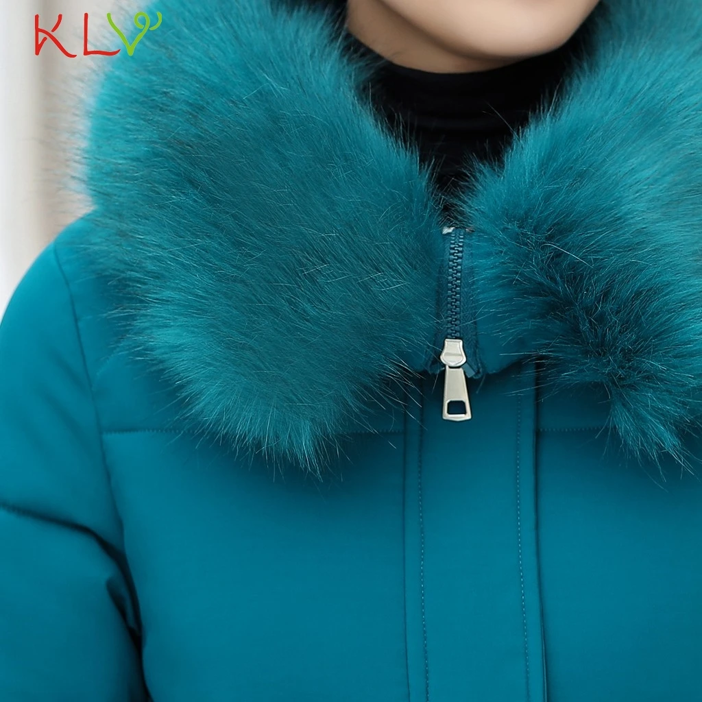Women Jacket Winter Fur Collar Thick Hooded Long Coat Cotton Warm Jackets Casual Slim Outwear Clothes Plus Size Parka Mujer 19Ot
Women Jacket Winter Fur Collar Thick Hooded Long Coat Cotton Warm Jackets Casual Slim Outwear Clothes Plus Size Parka Mujer 19Ot