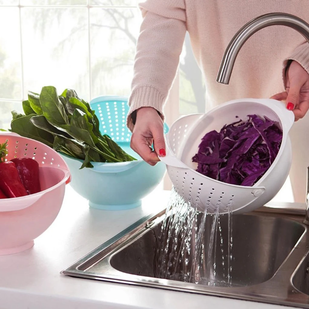 Multifunctional 2-in-1 High Quality Double Drain Basket Bowl Washing Kitchen Strainer Noodles Vegetables Fruit Gift
Multifunctional 2-in-1 High Quality Double Drain Basket Bowl Washing Kitchen Strainer Noodles Vegetables Fruit Gift