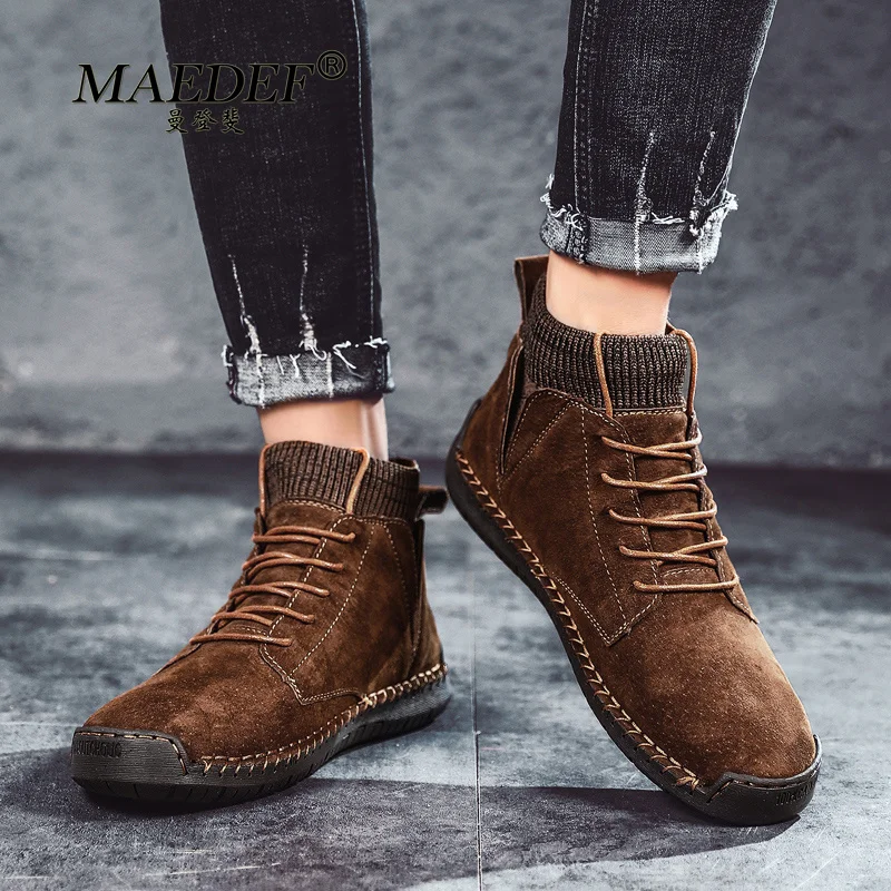 MAEDEF Soft Sole Breathable Outdoor Footwear Hiking Leisure Travel Casual Shoes Mountaineering Autumn and Winter Cotton Shoes
MAEDEF Soft Sole Breathable Outdoor Footwear Hiking Leisure Travel Casual Shoes Mountaineering Autumn and Winter Cotton Shoes
